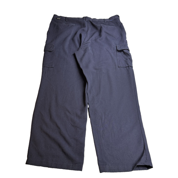 Steelguard FR Performance Cargo Pants Mens 42x30 Navy Flame Resistant Workwear - Picture 2 of 12
